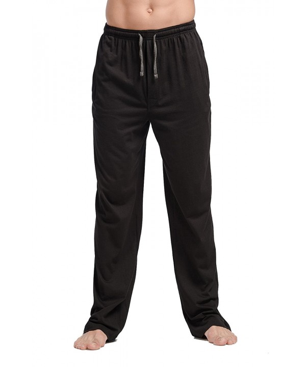 CYZ Cotton Jersey Pajama Pants Black L