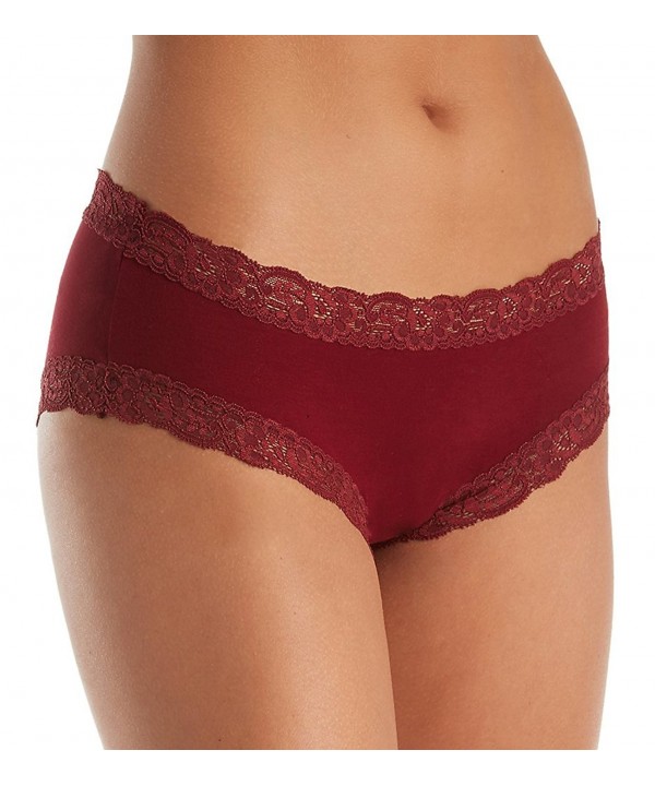 Fleurt Delites Boyshort Panties Cabernet