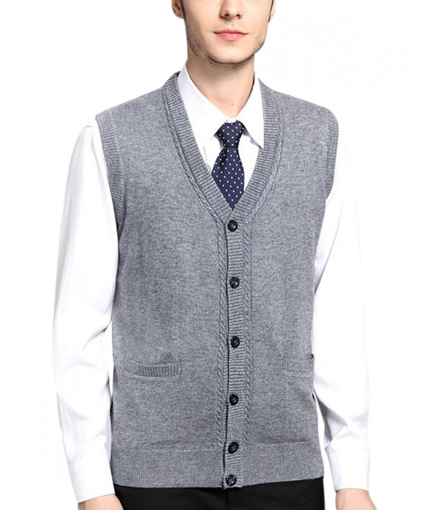 Yeokou Cashmere Sleeveless Sweater Waistcoat