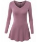 TWINTH Tunic Lightweight V Neck LAVENDER