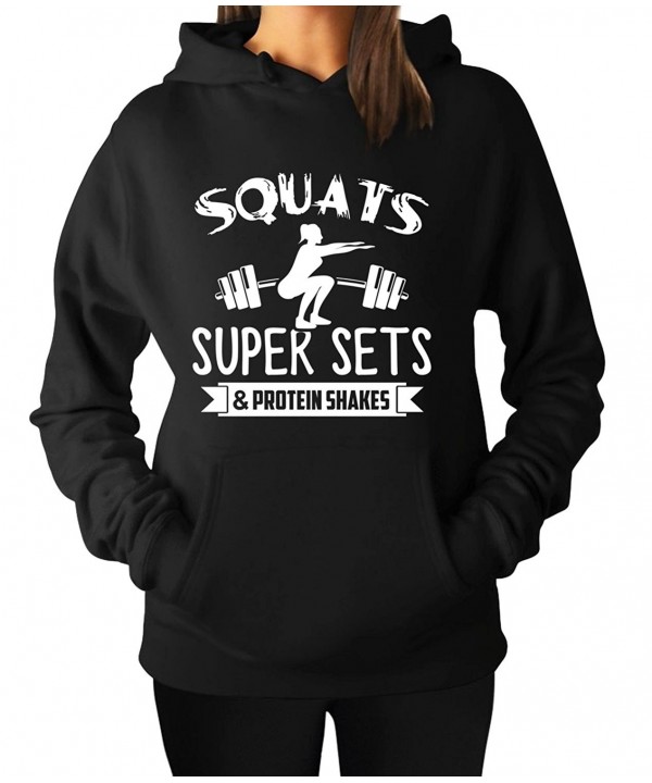 Womens Squats Protein Workout Sweater