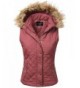Doublju Quilted Padding Available DUSTYPINK