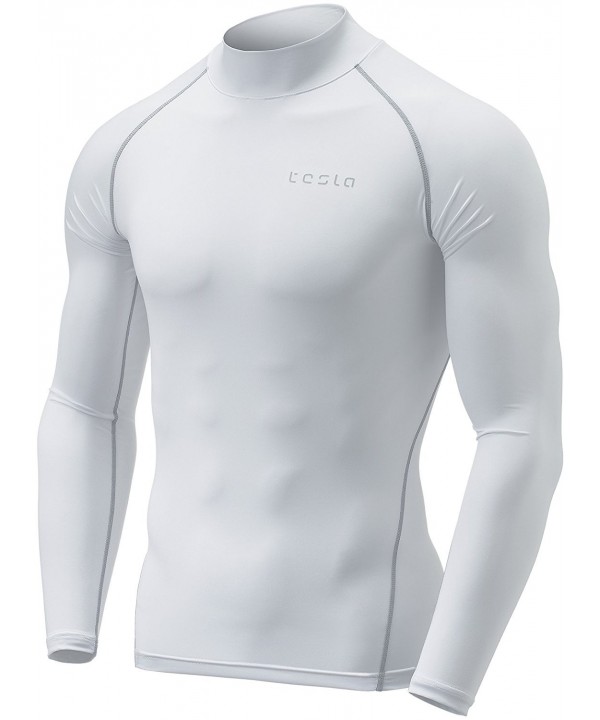 Bargain!!! Skins Thermal Base Layer Mock Top Long Sleeve White or Black S-2XL 