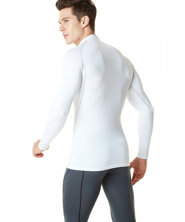 Men's Thermal WinterGear Compression Baselayer Mock Long Sleeve T ...