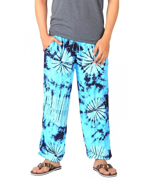 CandyHusky Elastic Waist Hippie Joggers