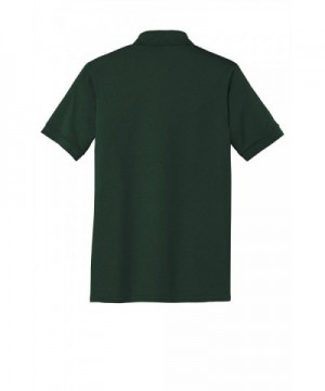 Men's Polo Shirt: Cotton Blend Solid Everyday Uniform Short Sleeve ...