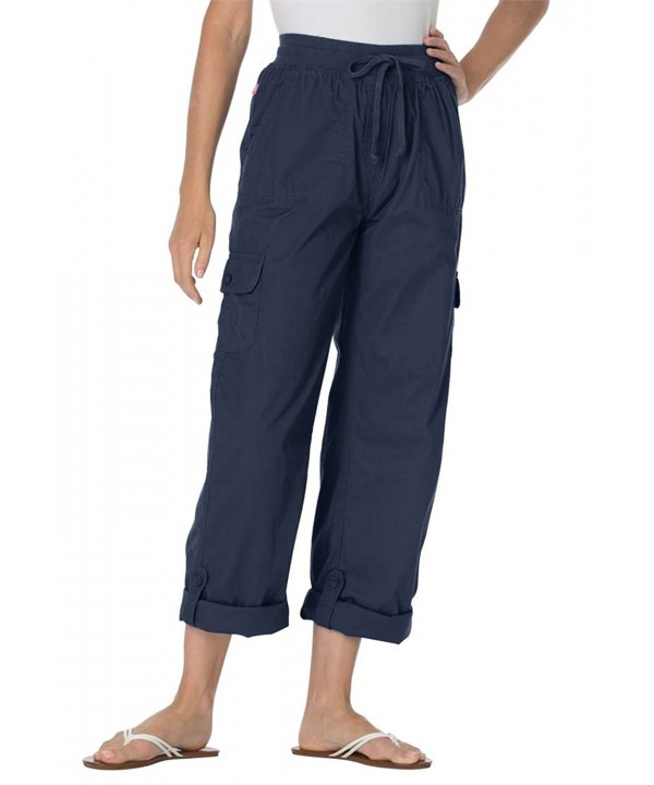 Womens Plus Pants Convertible Length