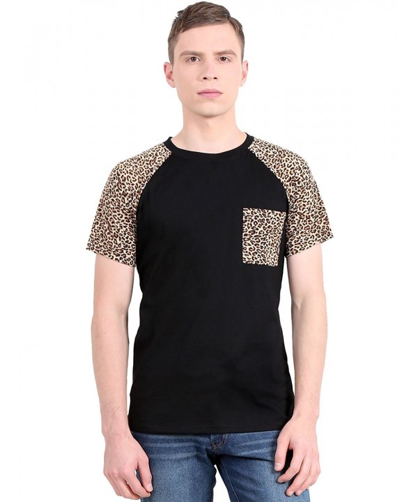 Allegra Raglan Sleeve Leopard Shirts