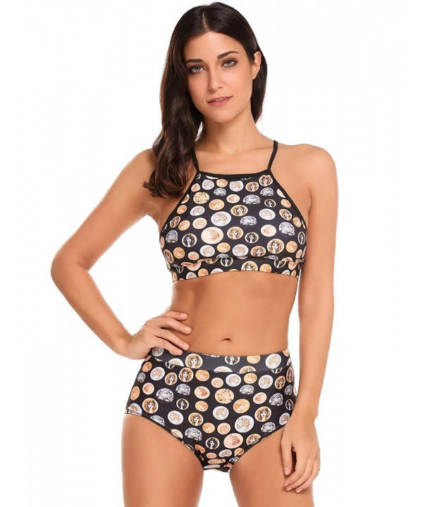 Ekouaer Women Bikini Fashion Swimsuits