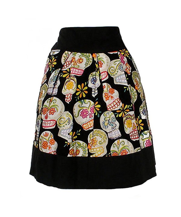 Womens Hemet Sugar Skulls Skirt