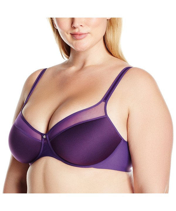 Bali Designs Womens Illusion Neckline Underwire