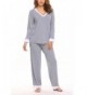 Sweetnight Womens V Neck Sleepwear Sleeves