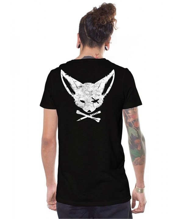 Print T Shirt Cross Dagger Pirate