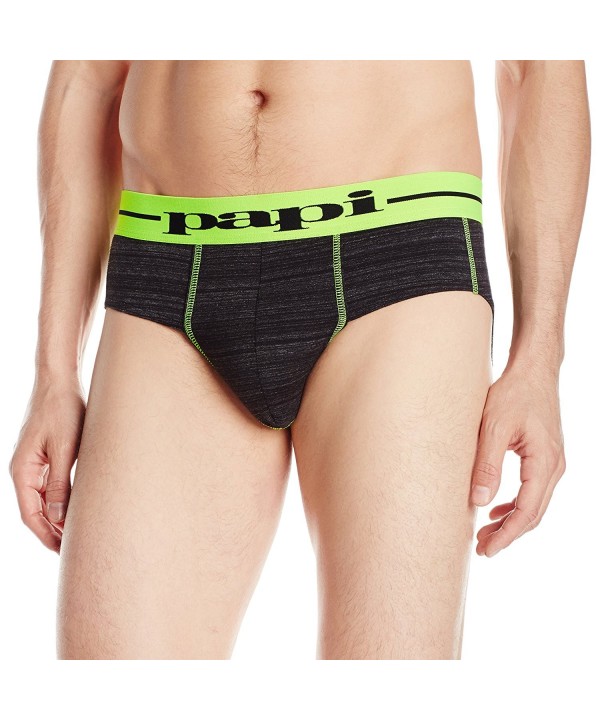 Training Brief Heather Black X Large