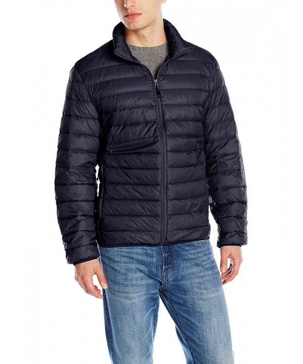 Men's Packable Down Puffer Jacket- New Navy- X-Large - CE11ZT4T86L