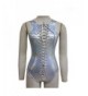 Pinda Summer Holographic Bodysuits silver