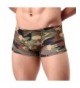 Sexy Boxer Shorts Camouflage Trunks