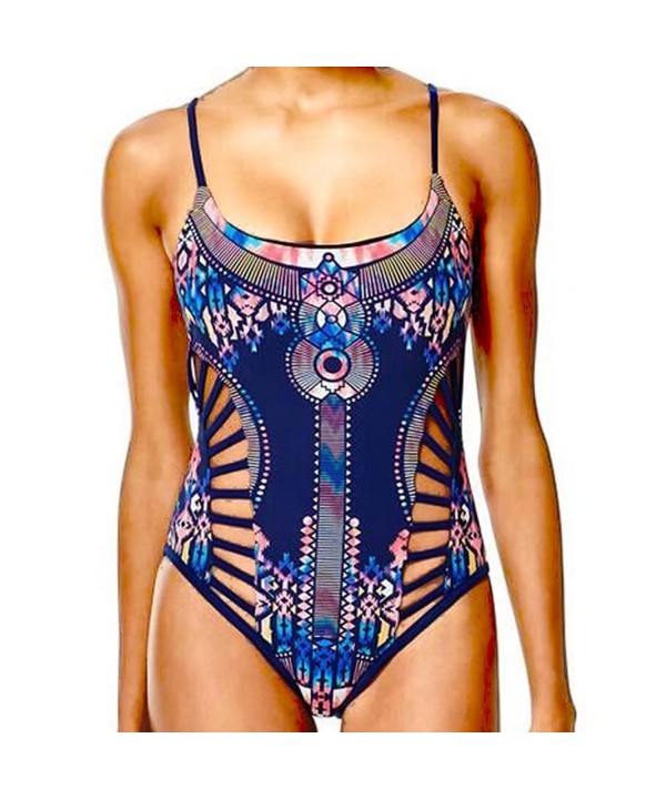 Swimsuits Womens Vintage Hollow Harness