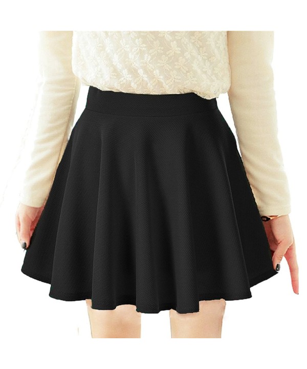 LIFEWHEEL Womens Princess Pleated Skirt black