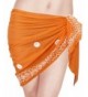 Sarong Swimwear Cotton Embroidered Orange