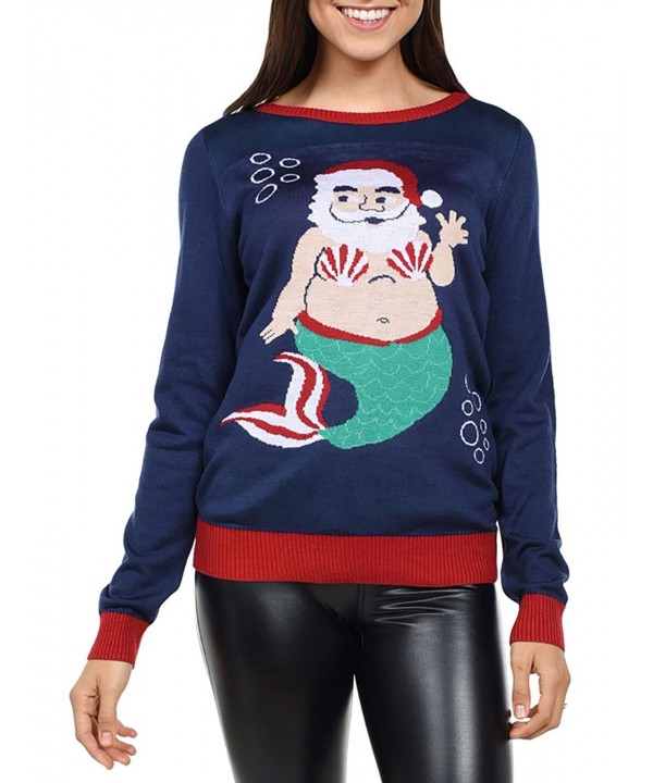Tipsy Elves Womens Mermaid Sweater