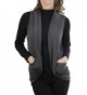 ToBeInStyle Womens Sleeveless Front Cardigan