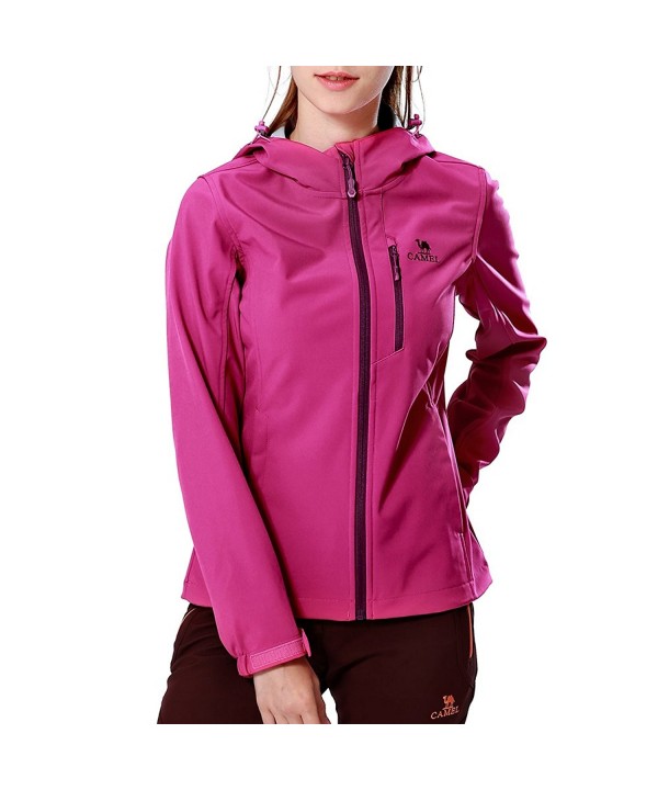 Outdoor Softshell Jackets Windproof - Red - CC187878RXT