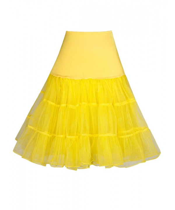 Half Slips for Under Dresses Crinoline Underskirt Women's Petticoat ...