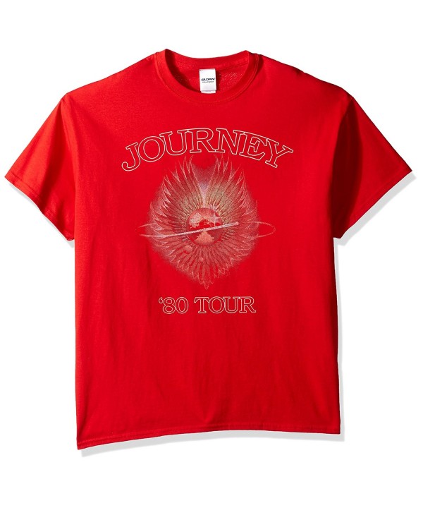 Journey Mens Tour T Shirt Red