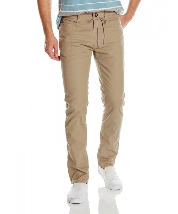 Volcom Mens Gritter Chino Beige