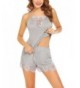 ADOME Womens Camisole Sleeveless Sleepwear