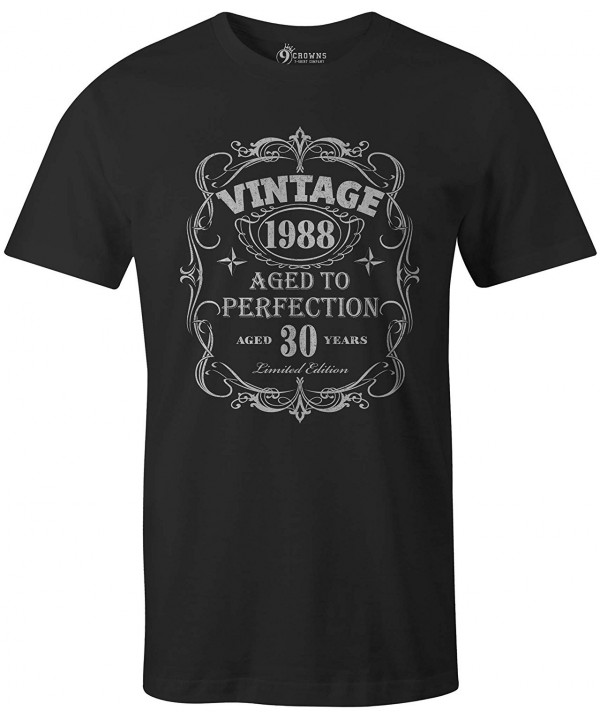 Crowns Vintage Perfection Birthday T Shirt