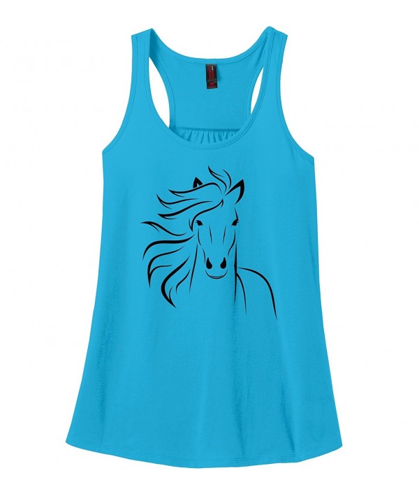 Comical Shirt Outline Graphic Turquoise