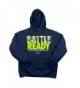 Battle Ready Hooded Sweat Navy