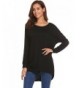 Easther Womens Batwing Pullover T Shirt