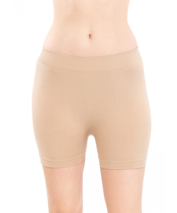 Ladies Seamless Khaki Shorts Pants