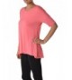 Womens Solid Color Rayon Sleeve