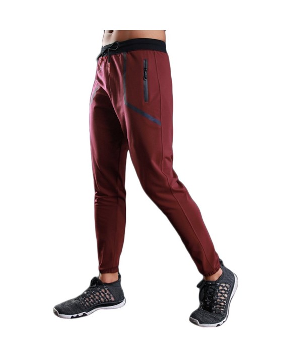 KaiDi Drawstring Classic Joggers Pockets