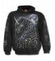 Spiral Mens Unicorn Hoody Black