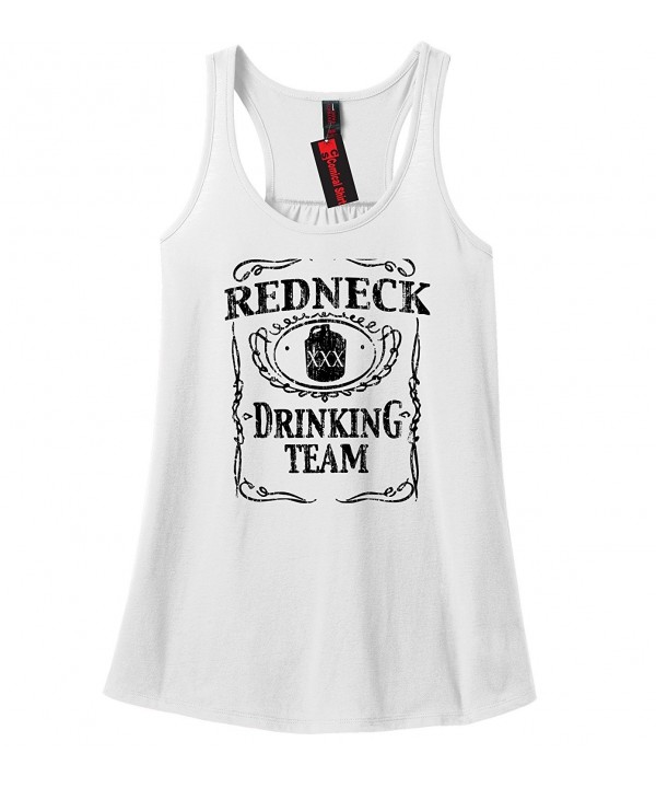 Comical Shirt Ladies Redneck Drinking
