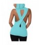 Lurdarin Cotton Hooded Backless Sleeveless