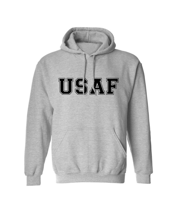 USAF Force Hooded Sweatshirt Gray