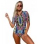 QUEENIE VISCONTI Swimsuits Sleeves Monokini