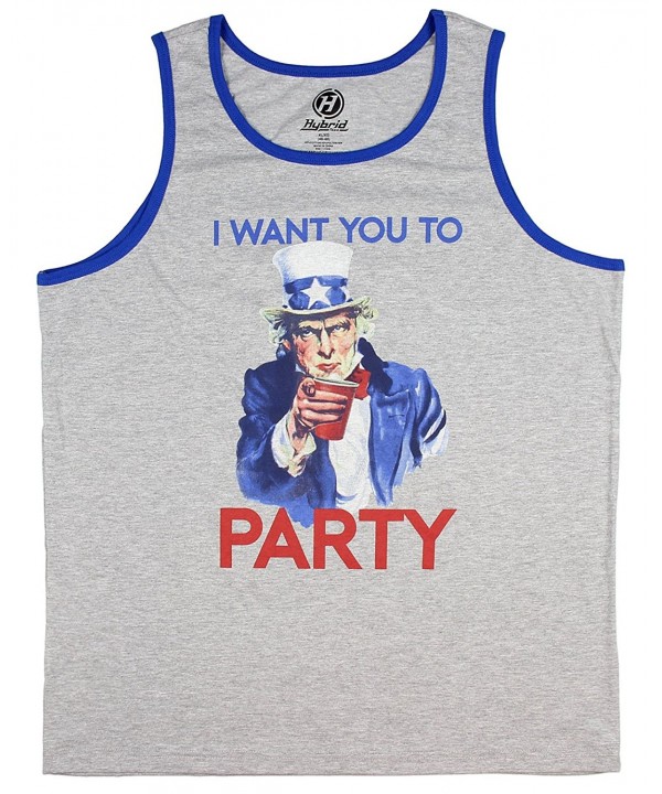 Uncle Want Party Graphic Tank