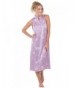 PajamaGram Garden Nightgown Lavender 12 14