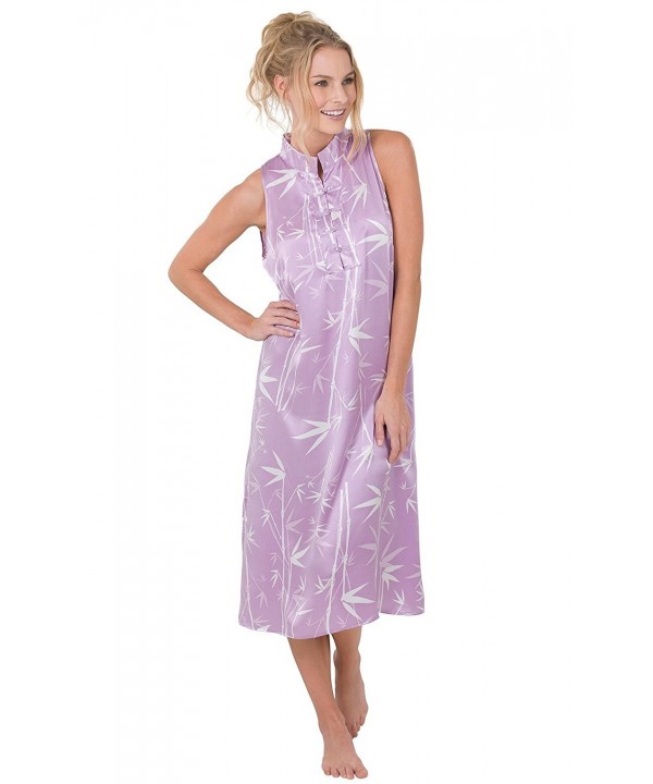 PajamaGram Garden Nightgown Lavender 12 14