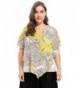 Chicwe Womens Lining Layered Blouse