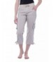 Womens Elastic Drawstring adjustable SandStone