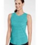 Jockey Womens Activewear Sleeveless Stripe