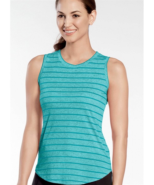 Jockey Womens Activewear Sleeveless Stripe